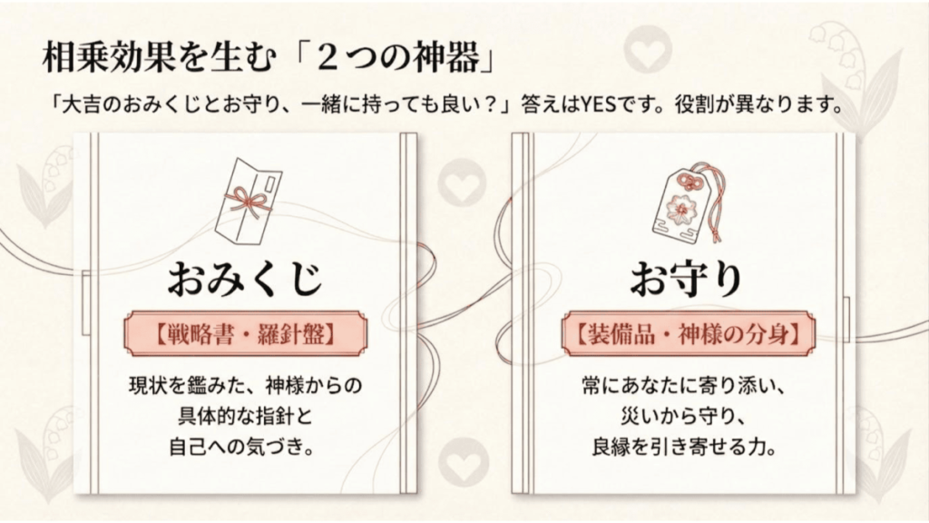 相乗効果を生む「2つの神器」