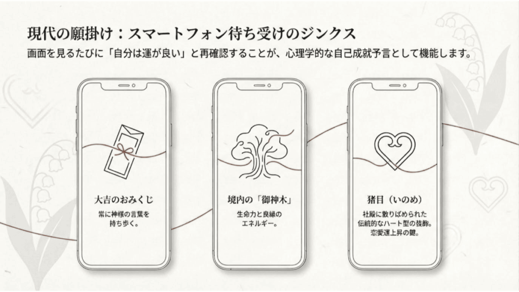 待ち受けのジンクス